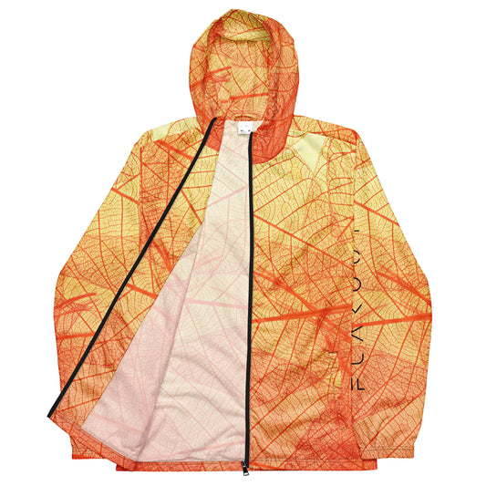 Vermilion Wisps Waterproof Windbreaker - FLAKOUT