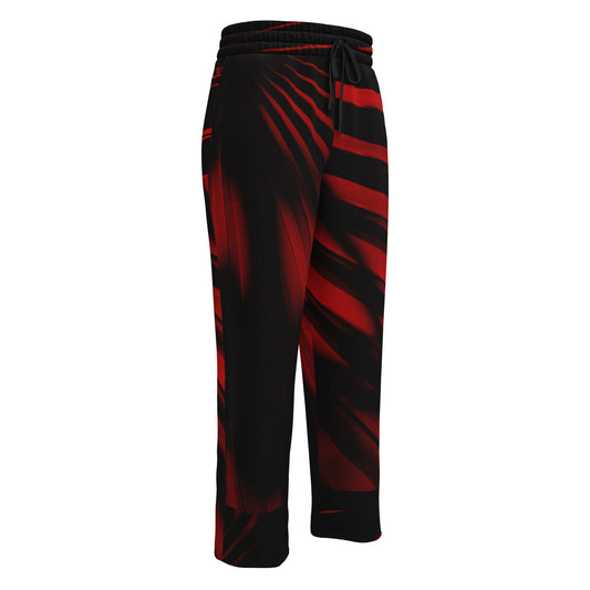 Fiery Phantoms Unisex Wide-leg Recycled Joggers - FLAKOUT