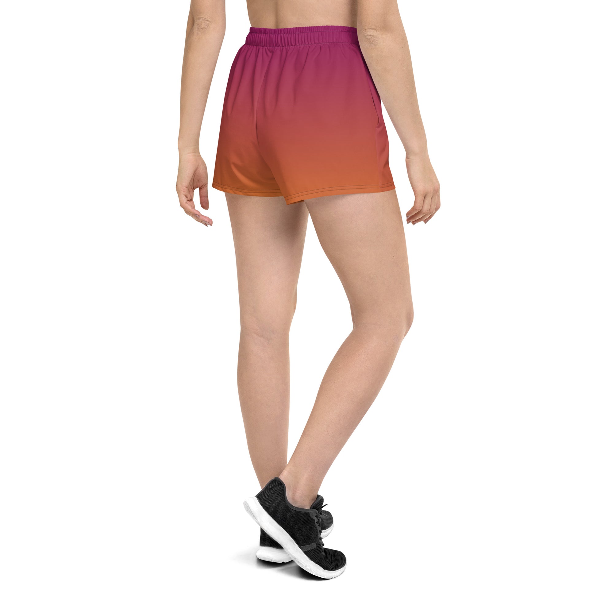 Sunset Blaze Women’s Recycled Shorts - FLAKOUT