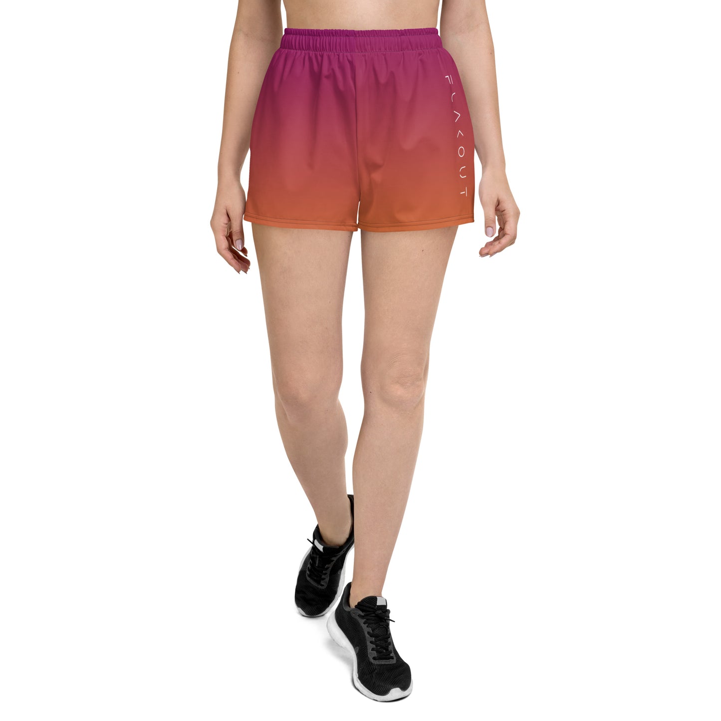 Sunset Blaze Women’s Recycled Shorts - FLAKOUT