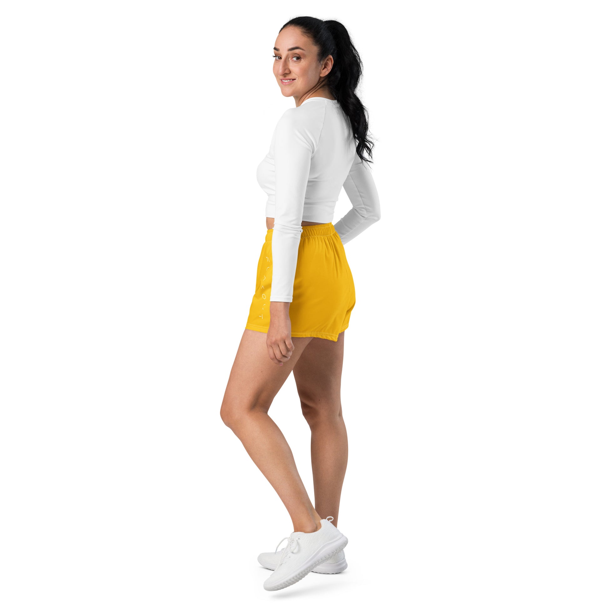 Solar Flare Women’s Recycled Shorts - FLAKOUT