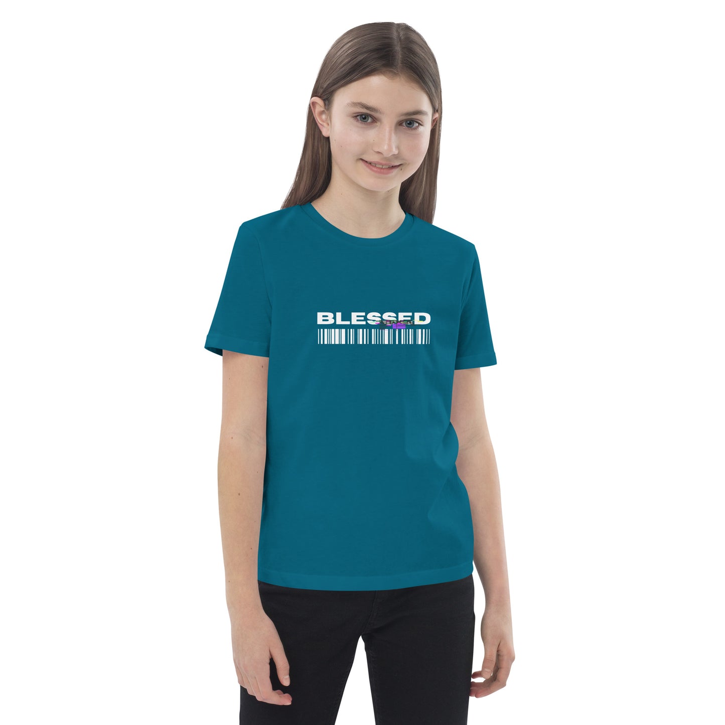 Divine Grace Blessed Kid's T-shirt - FLAKOUT