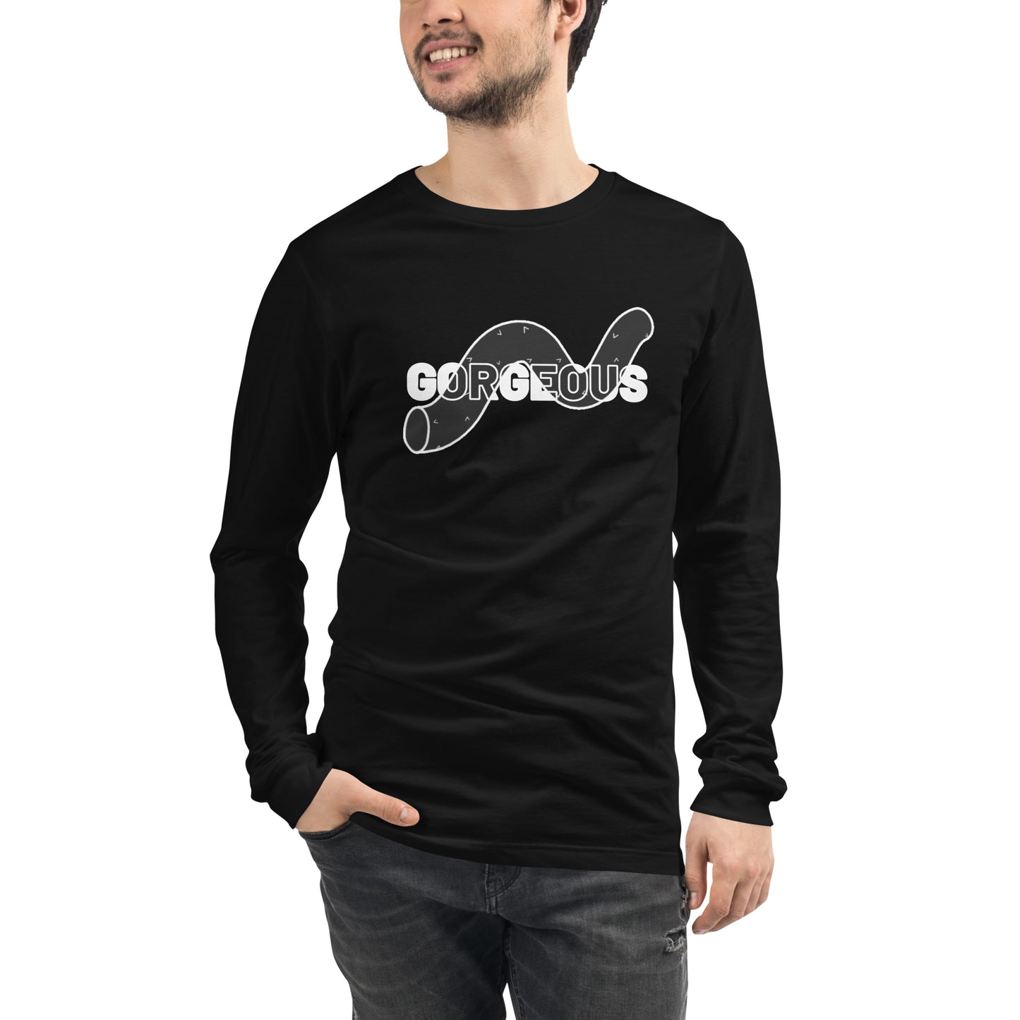 Gorgeous Opulent Allure Long Sleeve Tee - FLAKOUT