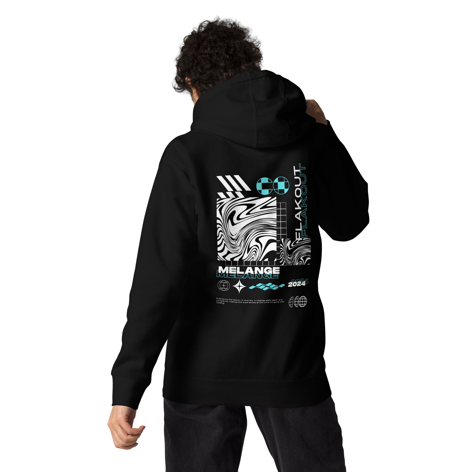 Melange Unisex Hoodie - FLAKOUT