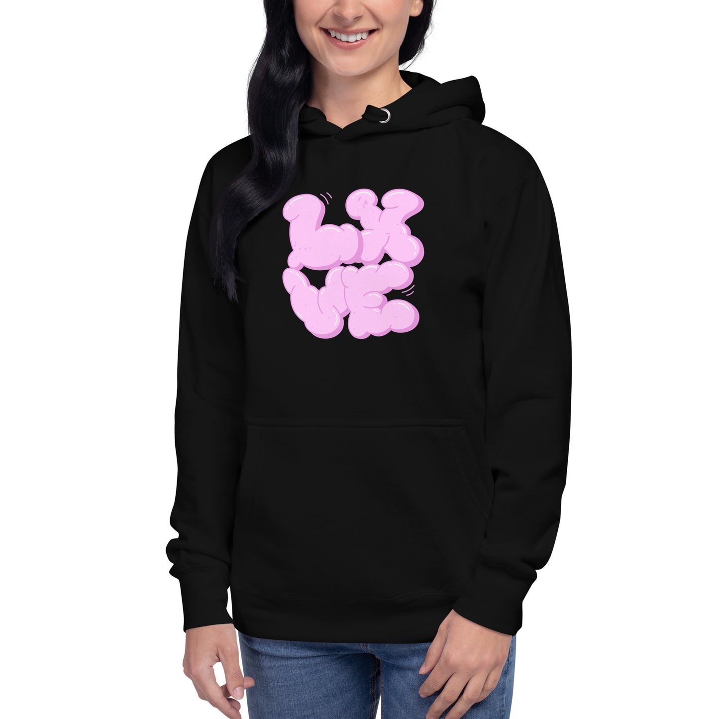 Lxve Unisex Hoodie - FLAKOUT