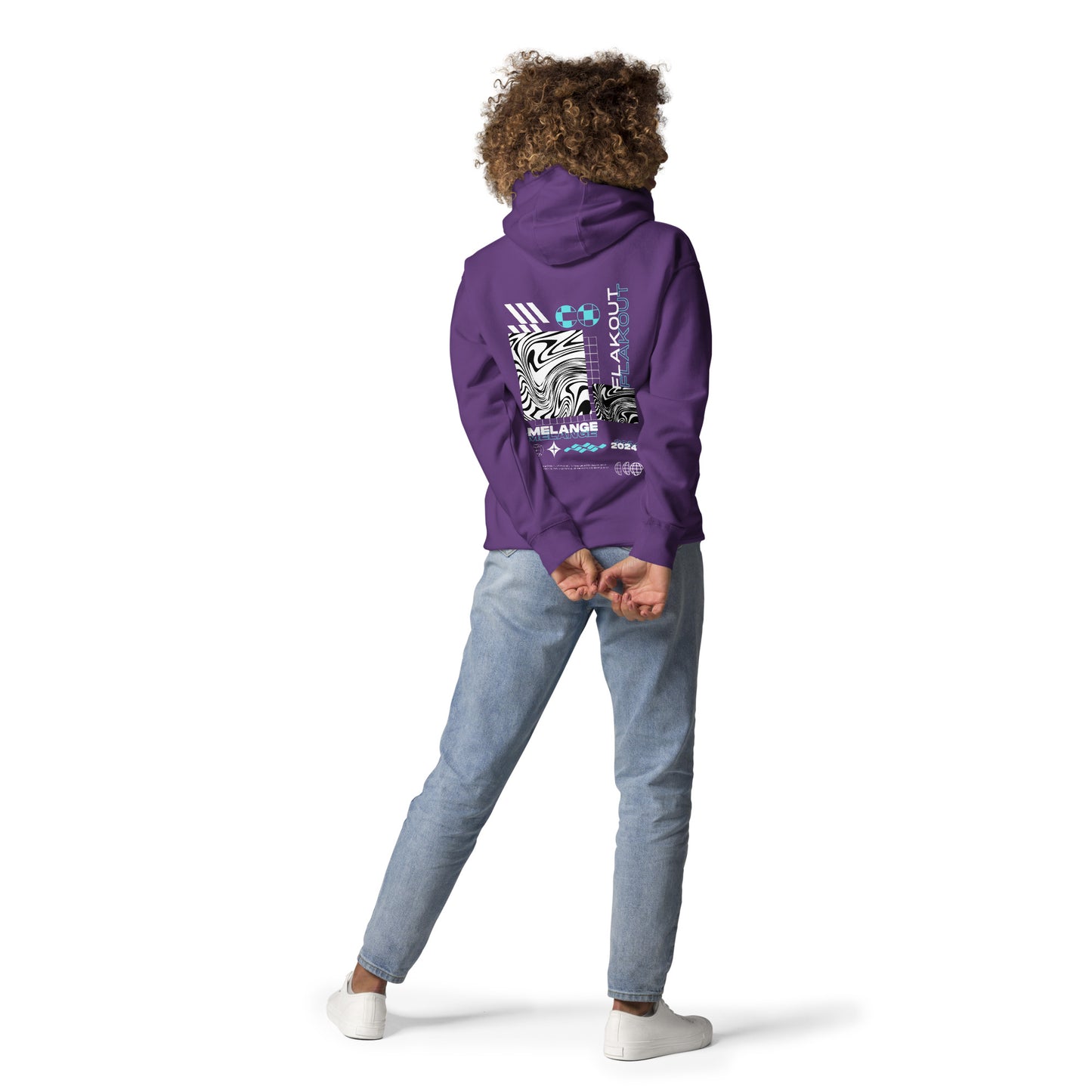 Melange Unisex Hoodie - FLAKOUT