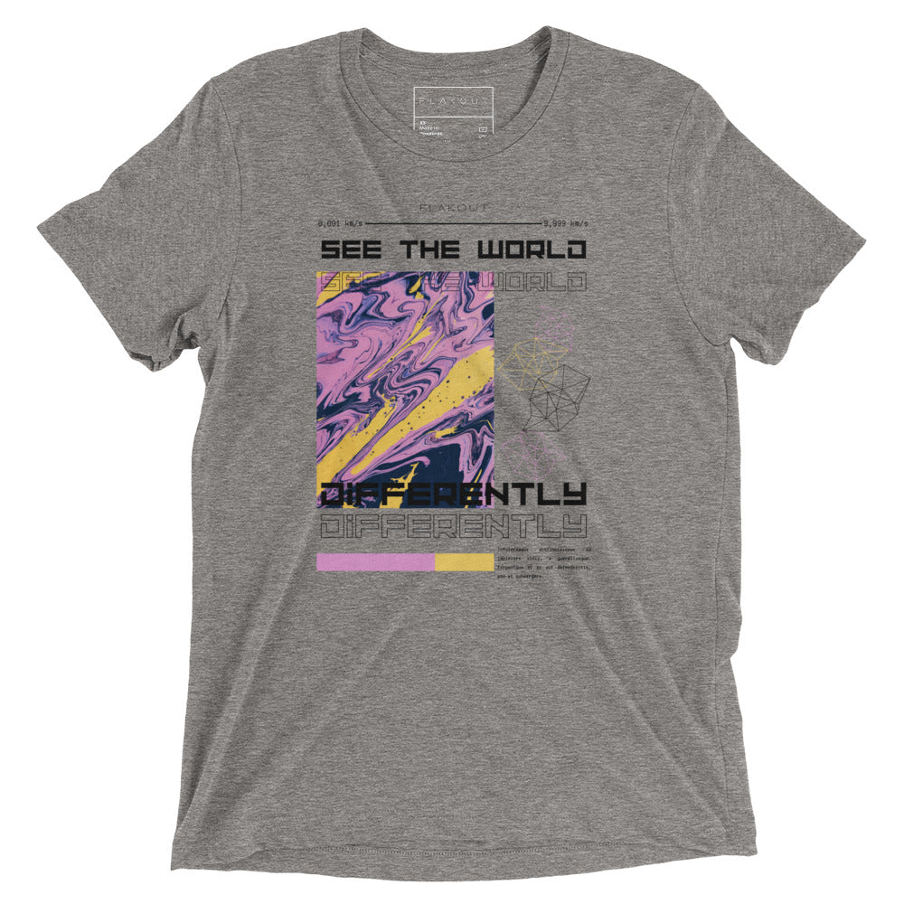 Divergent Horizon See The World Differently T-shirt - FLAKOUT