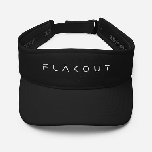 FLAKOUT Sport Unisex Visor - Black