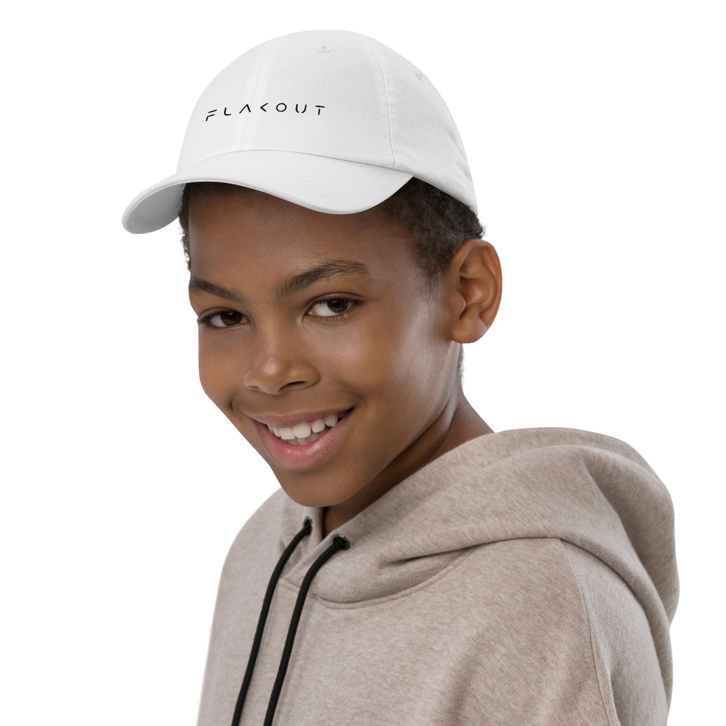 FLAKOUT Logo Embroidered Kid's Baseball Cap