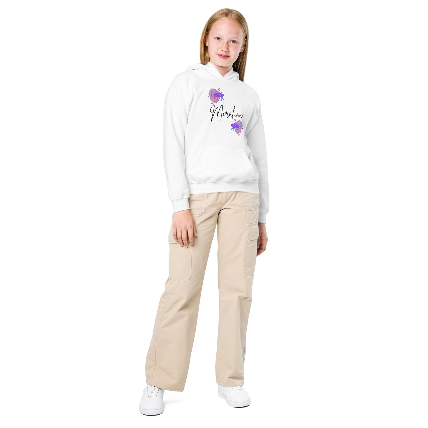 Miraluna Girl's Snug Blend Hoodie - FLAKOUT