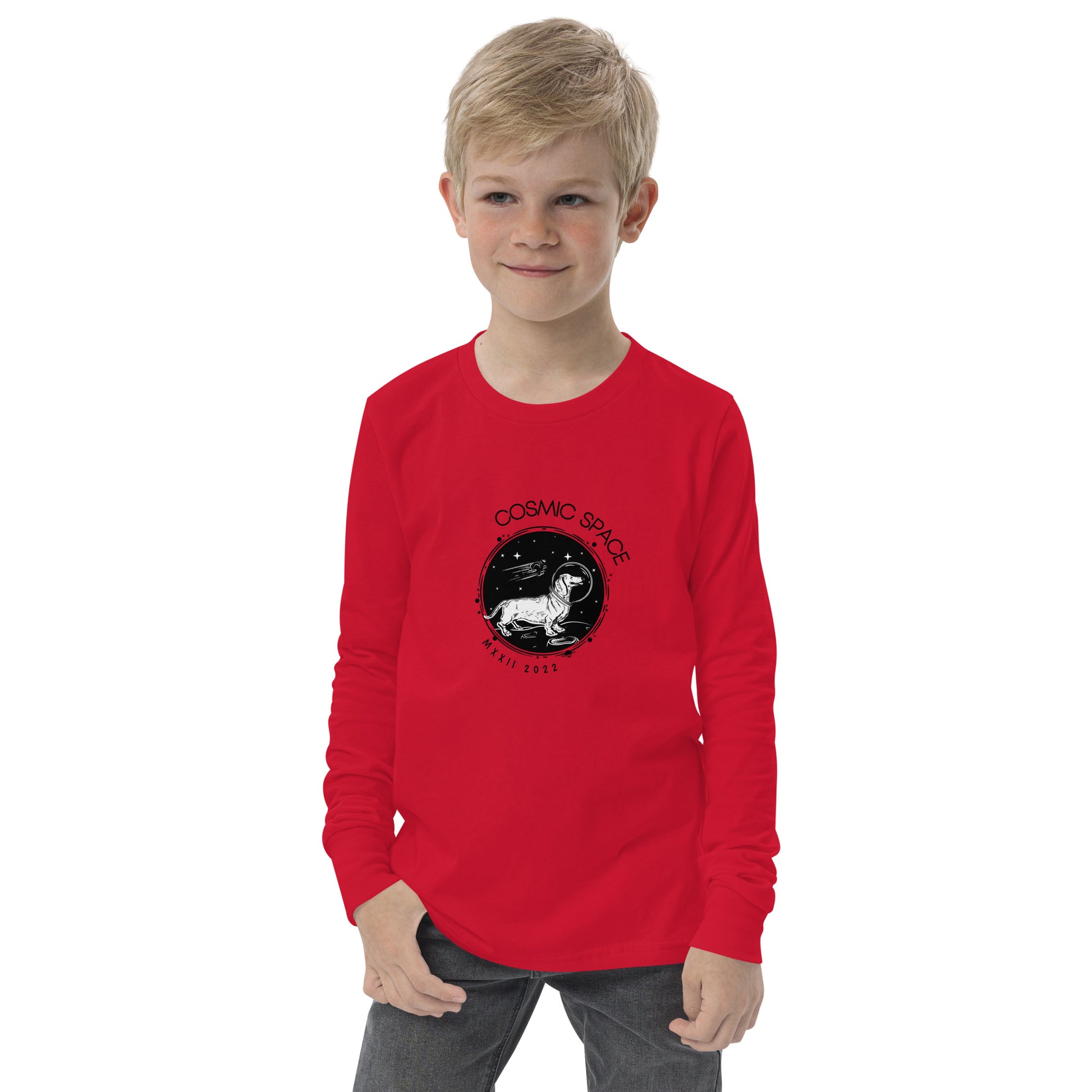 Kid's Long Sleeve Shirt Cosmic Space - FLAKOUT