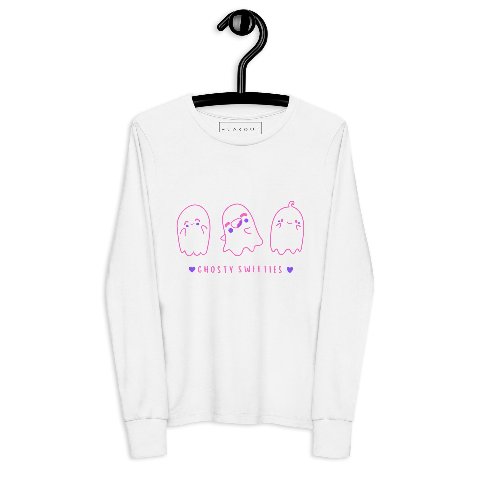 Ghosty Sweeties Girl's Long Sleeve Tee - FLAKOUT