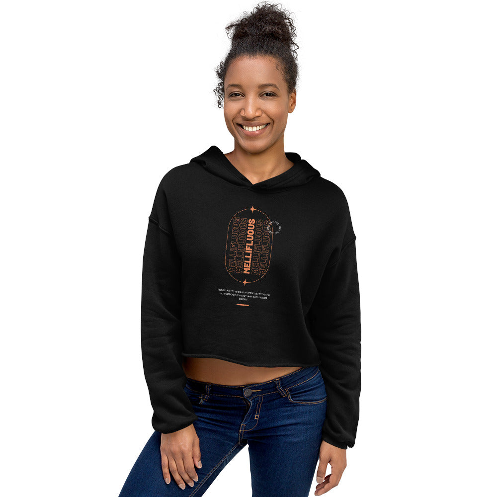 Tranquil Mellifluous Attire Women's Crop Hoodie - FLAKOUT