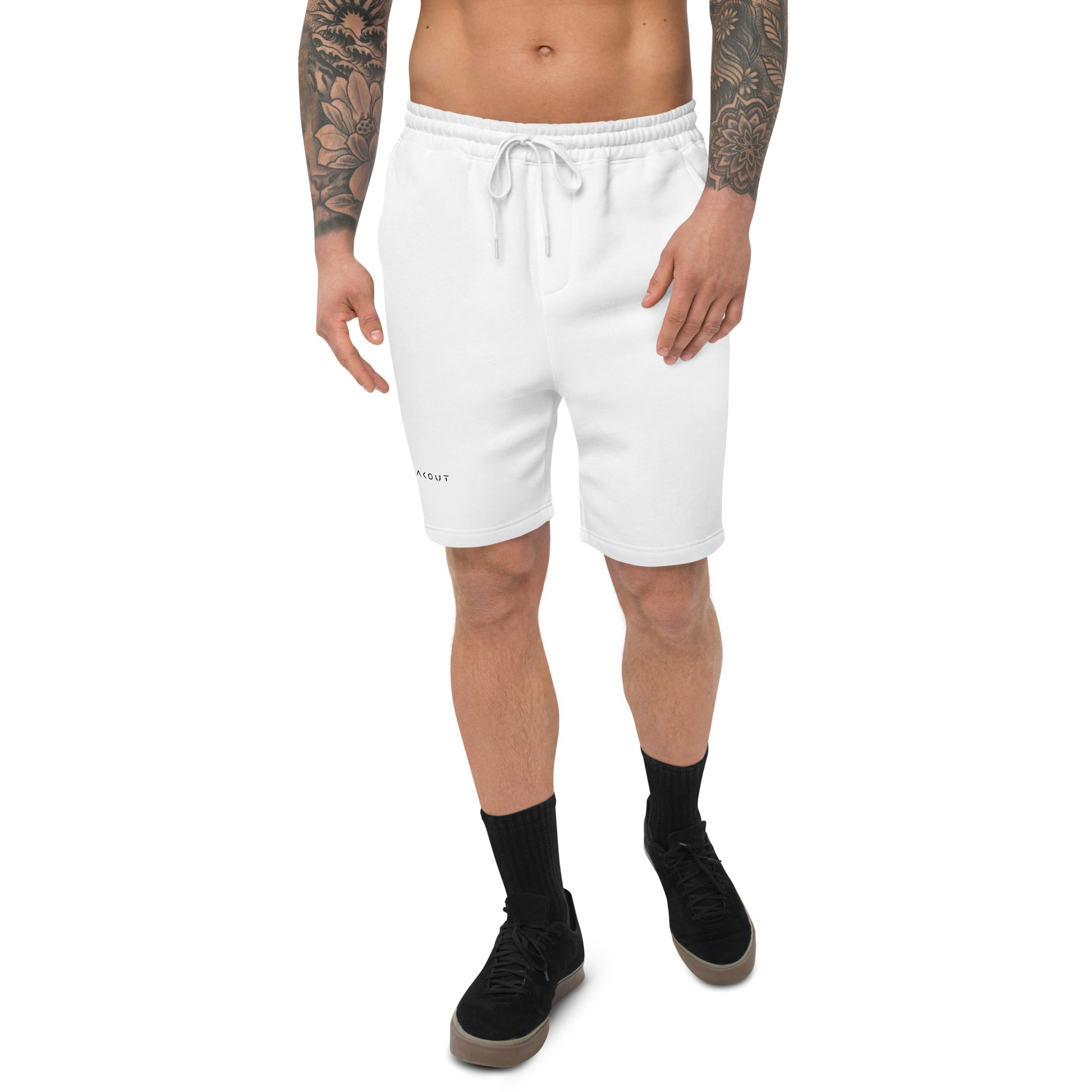 Men's Shorts Embroidered Logo - FLAKOUT